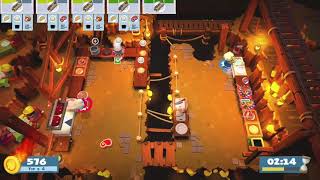 Overcooked 2 Level 24 2 Players 3 Stars [upl. by Miquela]