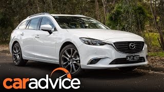 2016 Mazda 6 GT Wagon Review  CarAdvice [upl. by Enier212]