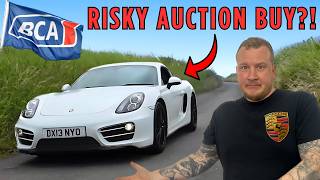 I Bought A Cheap Porsche Cayman 981 From BCA Car Auction UK [upl. by Cusack]