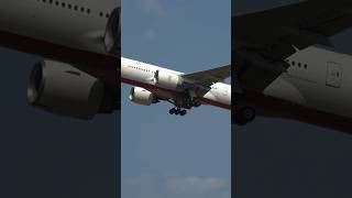 🔊 THUNDEROUS Boeing 777300ER Takeoff from London Heathrow Airport  RW27L shorts [upl. by Chappie]