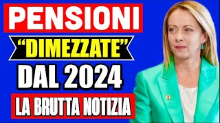 PENSIONI quotDIMEZZATEquot DAL 2024 👉 ECCO COSA È EMERSO DALLA NUOVA LEGGE DI BILANCIO❗💸 [upl. by Berti187]