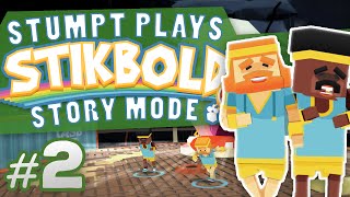 Stikbold Story  2  Whale of a Tale Coop Story Mode [upl. by Landre]