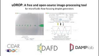 uDROP A free and opensource image processing tool for droplet microfluidics [upl. by Rabkin14]