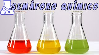 Semáforo Quimico Experimento Reacción Redox [upl. by Etteiram]