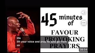 FAVOUR PROVOKING PRAYERS [upl. by Ayoras]