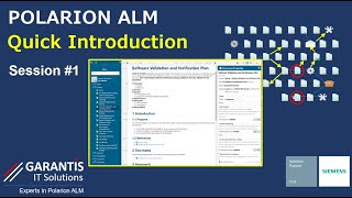 POLARION ALM Quick introduction Session 1 [upl. by Aseram]