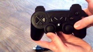 CSL  Wireless Gamepad for PS 3 with Dual vibration  Controller [upl. by Ennaimaj]