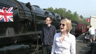 9F No 92214 Cock O The North Naming Ceremony at Grosmont NYMR [upl. by Latea159]