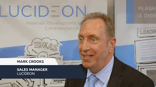 The Advanced Materials Show 2019 Interview Mark crooks Sales Manager Lucideon [upl. by Nerradal]