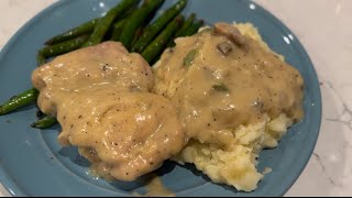 Southern Style Smothered Boneless Chicken Thighs ￼Recipe That Will Have You Scraping Your Plate [upl. by Champ]