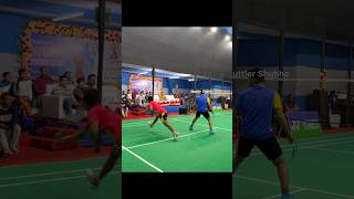 Nice Badminton Rally shuttlershubho outdoorbadmintonmatch badmintontournament [upl. by Terry]