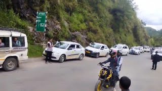 Tourists stopped and checked by HNYF in Umtyngar Meghalaya [upl. by Simon878]