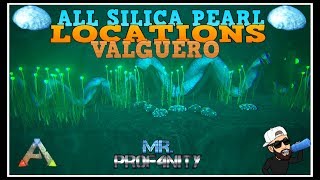 Ark Valguero  Complete Guide ALL TOP Silica Pearl Locations [upl. by Ardnuahs]