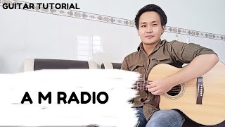 The Lumineers  A M RADIO  Guitar Tutorial [upl. by Perren]