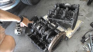 vw type 1 vlog 23 crankcase venting [upl. by Euqinommod]