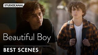 Best Timothée Chalamet scenes from BEAUTIFUL BOY [upl. by Onairot]