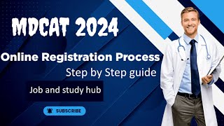 mdcat registration 2024  How to apply online for MDCAT 2024 [upl. by Klapp]