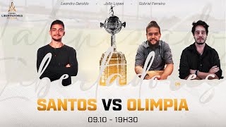 SANTOS X OLIMPIA I LIBERTADORES FEMININA 2024 I AO VIVO [upl. by Canfield]