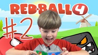 Red Ball 4  Part 2  BOSS FIGHT Mobile Games [upl. by Latia]