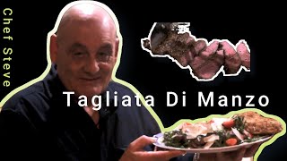 Tagliata di manzo with Chef Steve [upl. by Naynek]