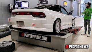 JE Performance  Mapping  Nissan S13 CA18DET [upl. by Aifoz]