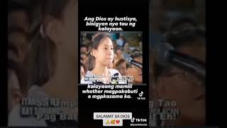 Ang Dios ay hustisya binigyan nya Tayo Ng kalayaan [upl. by Ellened]