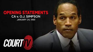 Opening Statements  CA v OJ Simpson  27th Anniversary  COURT TV [upl. by Assenna]