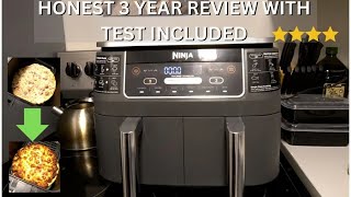 Ninja Dual Air Fryer Review Versatile Healthy Cooking with DualZone Technology [upl. by Esiahc]