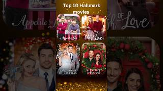 Top 10 Hallmark movies Evolution hallmark romantic christmas movies movie top10 topmovies [upl. by Sirtemed]