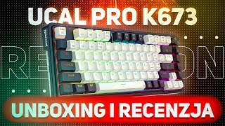 KLAWIATURA REDRAGON UCAL PRO K673  WSZYSTKO CZEGO CHCIAŁEM DO 300 ZŁ  unboxing i recenzja 🐉 📦 🔥 [upl. by Earvin487]