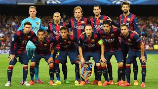 Barcelona Road to UCL Victory 201415  Messi Neymar Suarez [upl. by Luanne34]