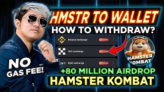 HOW TO LINK WITHDRAWAL WALLET  Hamster Kombat HMSTR to EXCHANGE 80 MILLION AIRDROP Guide Tagalog [upl. by Goodden]