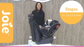 Joie Stages 0 1 amp 2 Car Seat Quick Features Video  Direct2Mum [upl. by Yesnek]