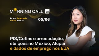 PISCOFINS e arrecadação ELEIÇÕES no MÉXICO novos projetos da ALUPAR e dados de emprego nos EUA [upl. by Oiliruam]