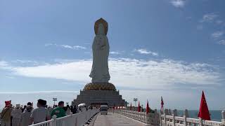 Hainan Guanyin of Nanshan 海南岛南山观音象  观音菩萨祈祷曲 hainan 观音 guanyin blessings china insomnia [upl. by Ahsiemac]