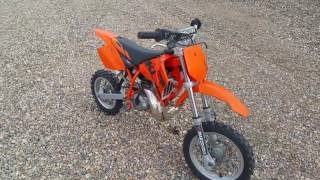 2004 KTM 50SX Senior  Complete Rebuild [upl. by Cari354]