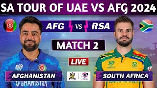 HIGHLIGHT Afghanistan VS South Africa Live Match Scorecard  SA vs AFG [upl. by Deana158]