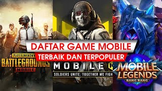 7 Game Online Terpopuler di Dunia Saat ini  Game Mobile Terbaik dan Terpopuler [upl. by Irreg]