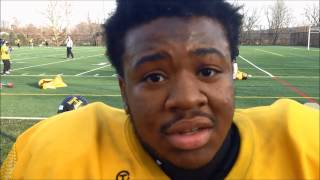 Henninger preps for state football semifinal [upl. by Naujuj]