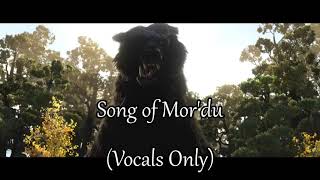 Brave  Song of Mordu Vocals Only [upl. by Haissi314]