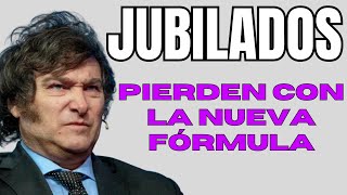 AUMENTO A JUBILADOS ES PEOR QUE CON LA NUEVA FÓRMU [upl. by Ettenim]