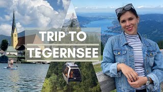 Trip from Munich to TEGERNSEE  Mountains ⛰  Travel Germany [upl. by Aylat940]