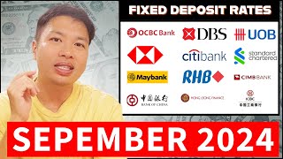 I Found the Best Fixed Deposit Rates Again  September 2024 [upl. by Aynam]