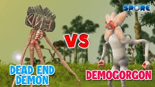 Dead End Demon vs Demogorgon  Horror Face Off S5E8  SPORE [upl. by Mendez]