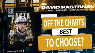 NHL 25 HUT Which OFF THE CHARTS Player Should You Choose [upl. by Epoillac]