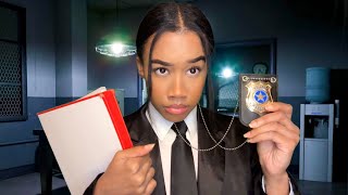 ASMR Sketchy FBI Agent Interrogates YouYou’re a Criminal 👮🏽❓ ASMR Asking You Personal Questions [upl. by Narih]