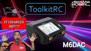 A DJI Charger Review and How to Use ToolkitRC M6DAC Battery Charger [upl. by Acebber614]