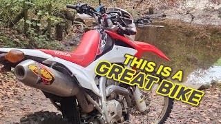 The Honda CRF250l is a GREAT Bike [upl. by Ahsilac]