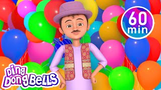 Gubbare Wala  गुब्बारे वाला  25 More Hindi Nursery Rhymes  Ding Dong Bells [upl. by Ahsinuq]