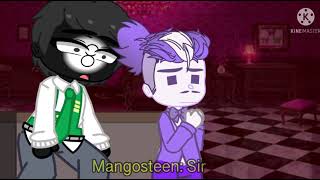 Mangosteen 😦 Cuphead gacha skit [upl. by Jemma]